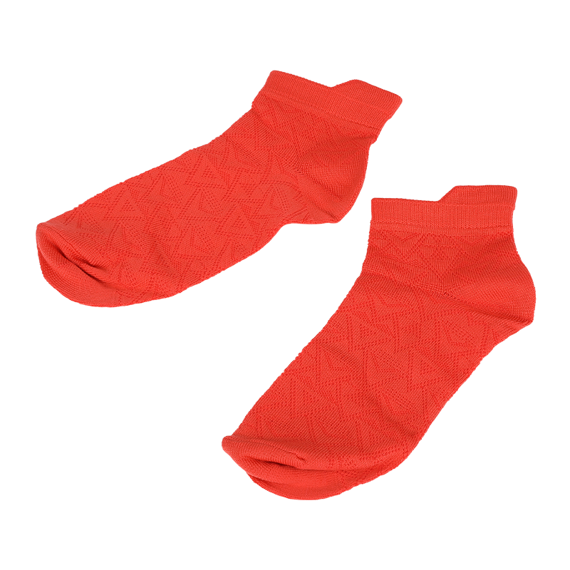 Dam supermjuk mikrofiber nylon argyle mönstrade lågskurna sneakerstrumpor