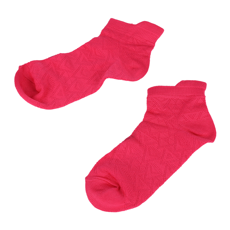 Dam supermjuk mikrofiber nylon argyle mönstrade lågskurna sneakerstrumpor