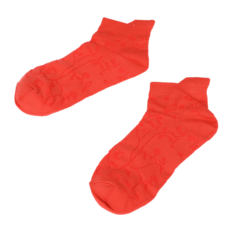 dam supermjuk mikrofiber nylon blommönster lågskurna sneaker ankelstrumpor
