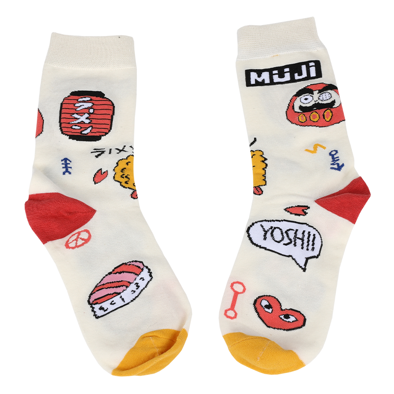 Matcha estetiken i din klädkollektion unisex anime tecknad casual dry-fit crew strumpor, som är gjorda av högkvalitativ bomull, så strumpor är mjuka, bekväma, hållbara, andas och varma.